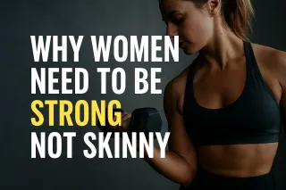 🧠 Strong Not Skinny: Why Building Muscle Is Your Superpower After 40