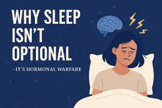 Why Sleep Isn’t Optional It’s Hormonal Warfare