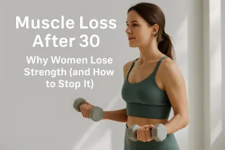 Muscle Loss After 30: Why Women Lose Strength (and How to Stop It)