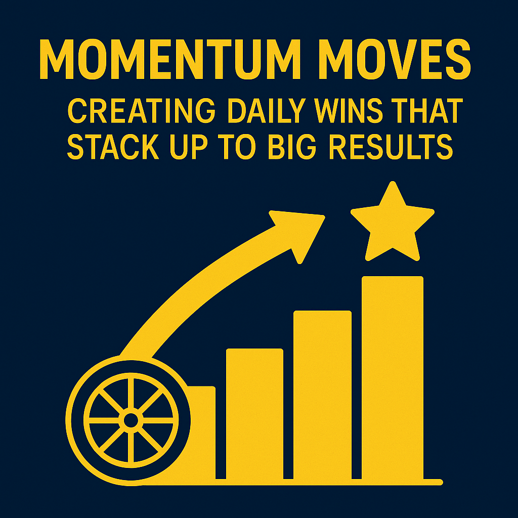 Momentum Moves: Creating Daily Wins That Stack Up cking Moves  w Blog Post