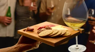 Hosting the Ultimate Wine Tasting: Plates with Built‑In Glass Holders