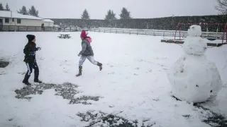 The weather outside is frightful, but inside it's quite delightful.