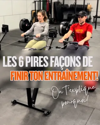 Les erreurs courantes après un entraînement (et comment les éviter)