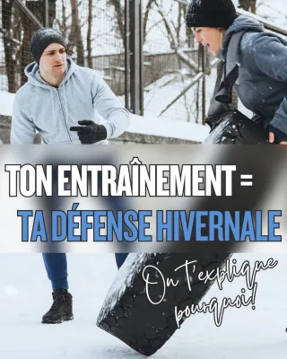 ❄️Comment entraîner ton système immunitaire avec l’entraînement durant l’hiver