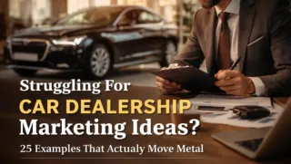 Struggling For Car Dealership Marketing Ideas?