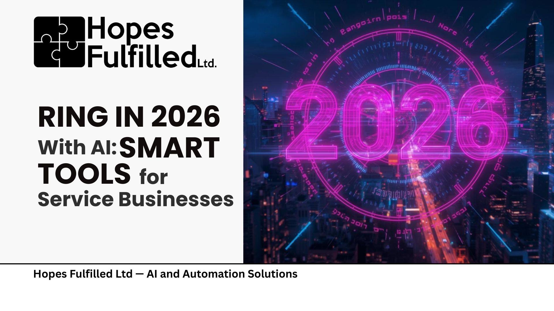 Ring In 2026 With AI: Smart Tools Every Service Business Needs