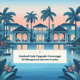 Limited Code Upgrade Coverage: The Hidden Gap in Your Replacement Cost Policy