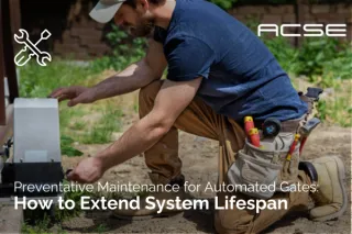Preventative Maintenance for Automated Gates: How to Extend System Lifespan