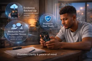 How the H.E.L.P. App Protects You After the Encounter Is Over