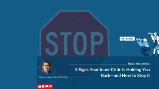 5 Signs Your Inner Critic is Holding You Back—and How to Stop It