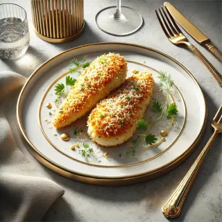 Parmesan Crusted Chicken Tenderloins