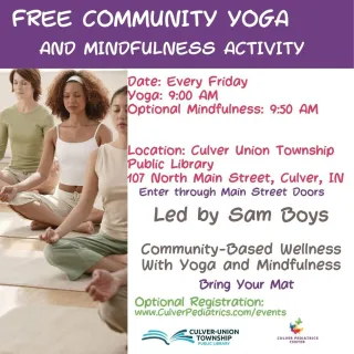 October 31st, 2025 Free Friday Community Yoga