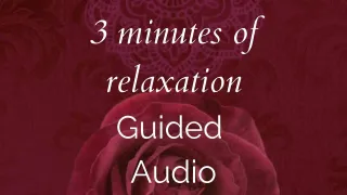 3 minutes of relaxation - Guided Audio