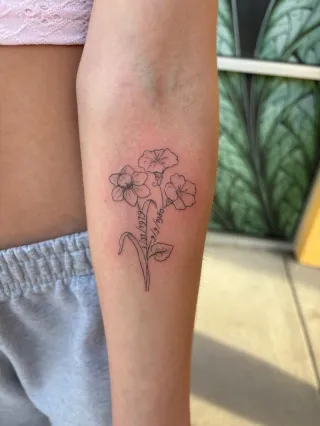 Birth Flowers Bouquet/ with dates