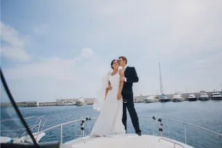 Say 'I Do' on a Newport Beach Private Yacht