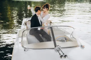 Romantic Evenings with Boat Hire in Newport Beach