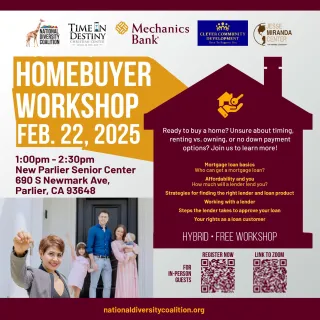 2/22/25 Homebuyer Workshop