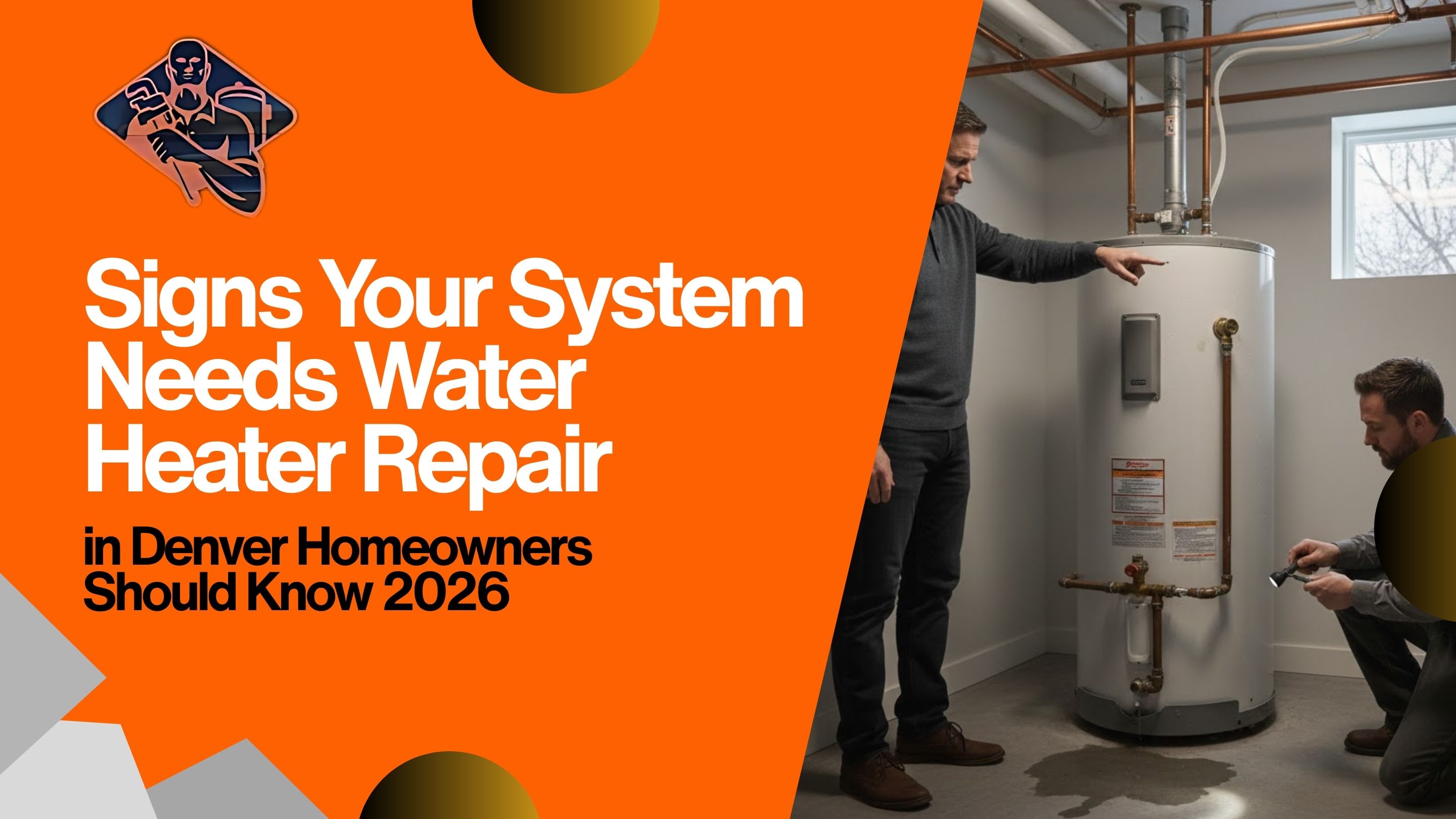 Water Heater Repair in Denver: Signs Your System Needs Fix