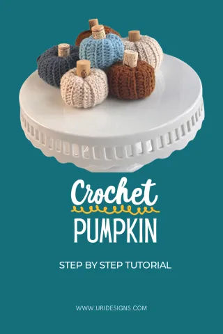 How To Crochet A Pumpkin Tutorial