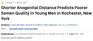 Chemical Exposure in Pregnancy & Male Fertility