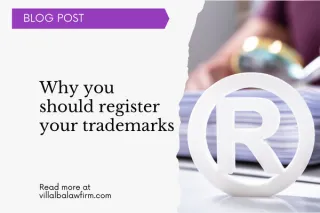 Why you should register your trademarks