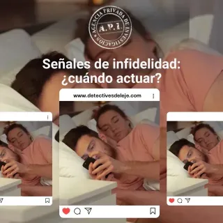 Señales de infidelidad:
¿cuándo actuar?