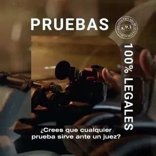 ¿Qué pruebas son válidas en un proceso de infidelidad o conflicto familiar?