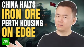 China Halts Aussie Iron Ore. Perth Property Market About To Crash? | EP109
