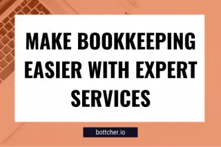 Make Bookkeeping Easier with Expert Services