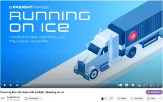 FreightWaves Running on Ice Interview