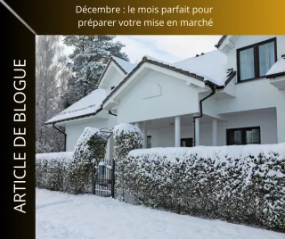 Décembre : le mois parfait pour préparer votre mise en marché