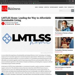 Featured in US Business News