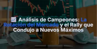 Análisis de Mercado: Rotación de Capital, Acciones Líderes y la Decisión de la Fed