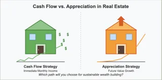 Cash Flow vs. Appreciation: The Smart Path to Real Estate Wealth