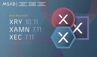 MSAB Major Release: XRY 10.11, XAMN 7.11, and XEC 7.11 Now Available