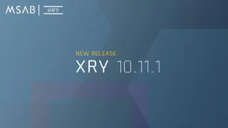 Next level in mobile data extraction and decoding - XRY 10.11.1 from MSAB