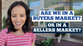 Are We In A Seller's Market or in a Buyer's Market here in Mockingbird Heights, New Braunfels