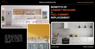 Benefits of Cabinet Refacing vs. Full Cabinet Replacement in Denver, CO
