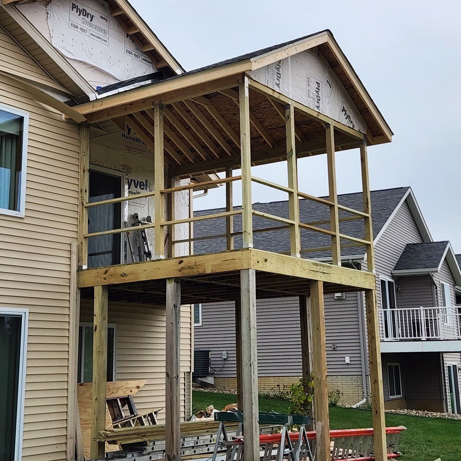 From Porch Plan to Permit Set: A Residential Addition in Marion, Iowa