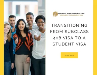 Transitioning from Subclass 408 Visa to a Student Visa
