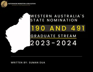 Western Australia's State Nomination 190 and 491 -Graduate Stream 2023-2024
