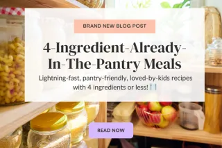 Easy AF Pantry Meals For Busy Moms