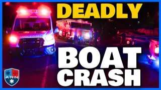 Boat Crashes Into Boulder at 40MPH