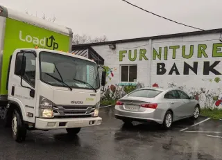 What companies provide donation pickup services for large furniture items in San Francisco?