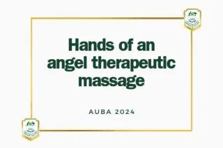 Hands of an angel therapeutic massage