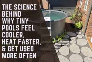 The Science of Why Tiny Pools Feel Cooler, Heat Faster, and Get Used More 
