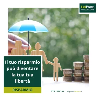 Il tuo risparmio può diventare la tua libertà


