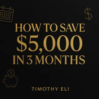 How to Save $5,000 in 3 Months (Without Losing Your Mind)