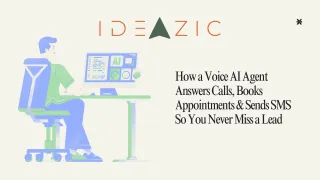 How a Voice AI Agent Answers Calls, Books Appointments & Sends SMS So You Never Miss a Lead