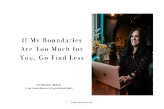 If My Boundaries Are Too Much for You, Go Find Less